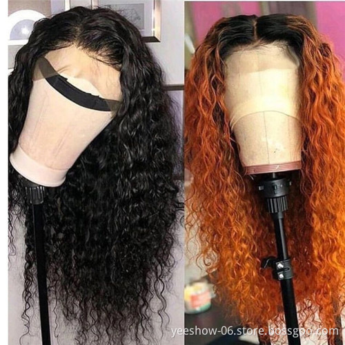 150% 180% Density HD Full Lace Human Hair Wigs For Black Women,Wholesale Brazilian Virgin Hair Transparent Lace Front Wig